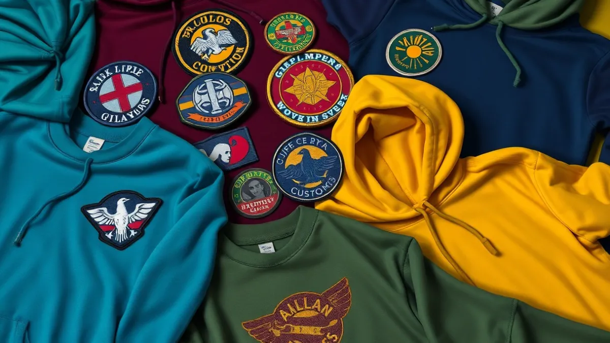 Comparing The Best Types Of Custom Patches For Hoodies