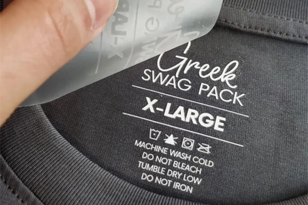 Custom Private Heat Transfer Labels