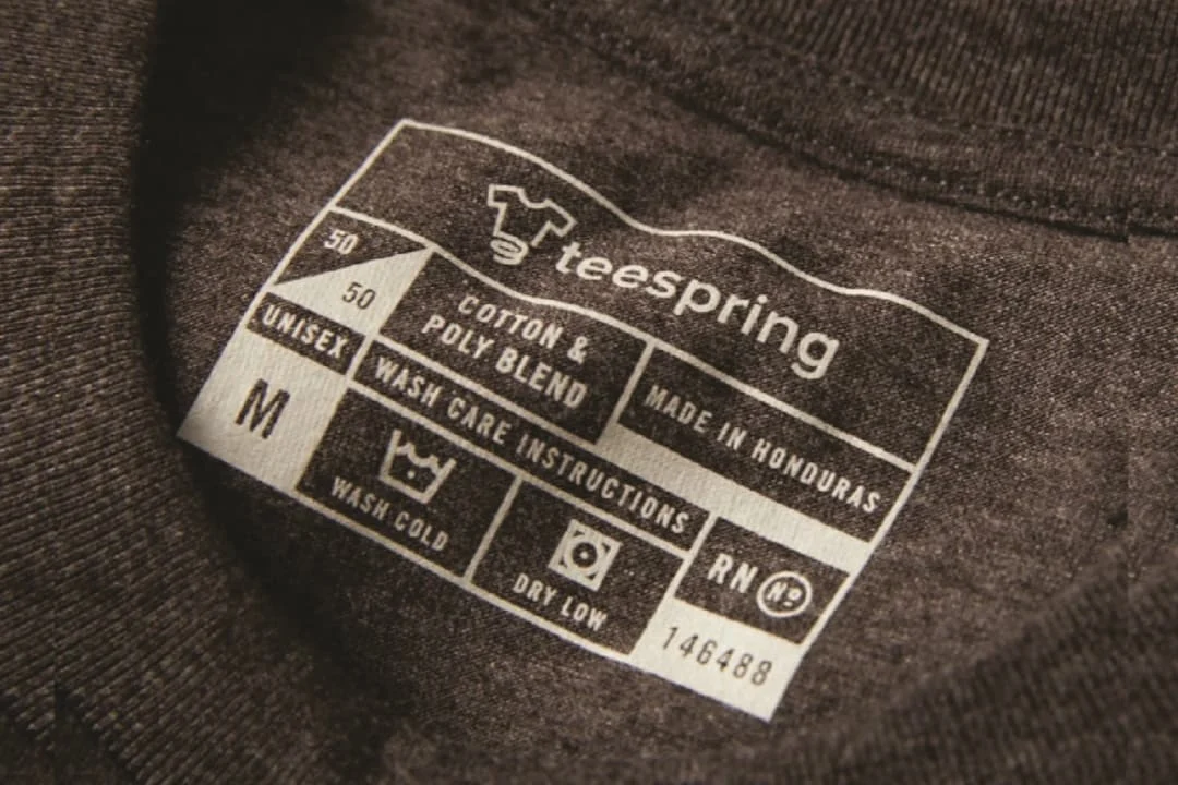 Custom Private Screen Printed Labels