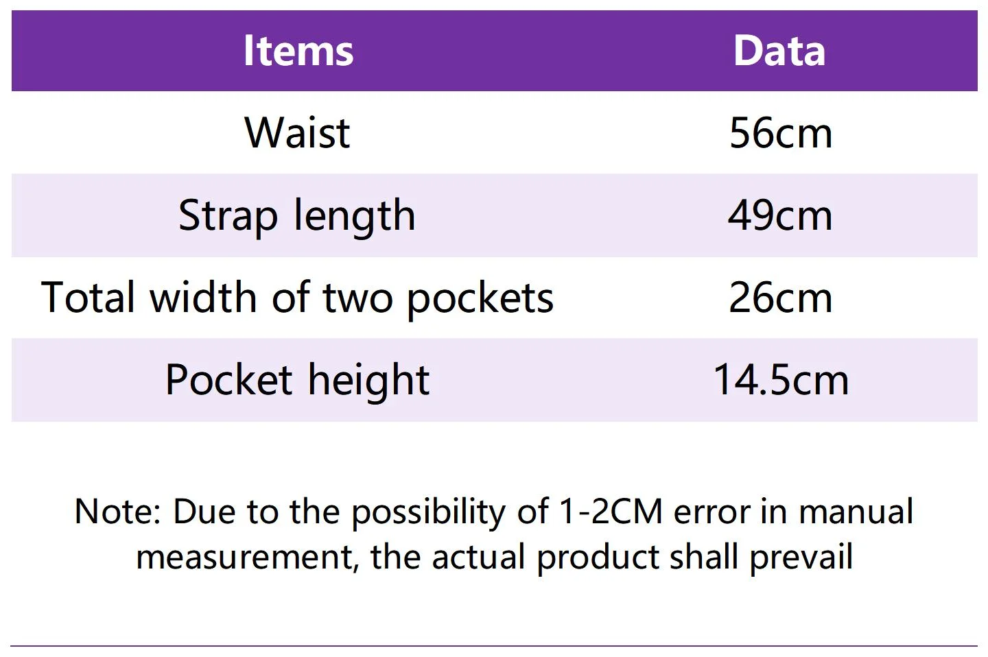 Lu Ap003 Sizing Chart